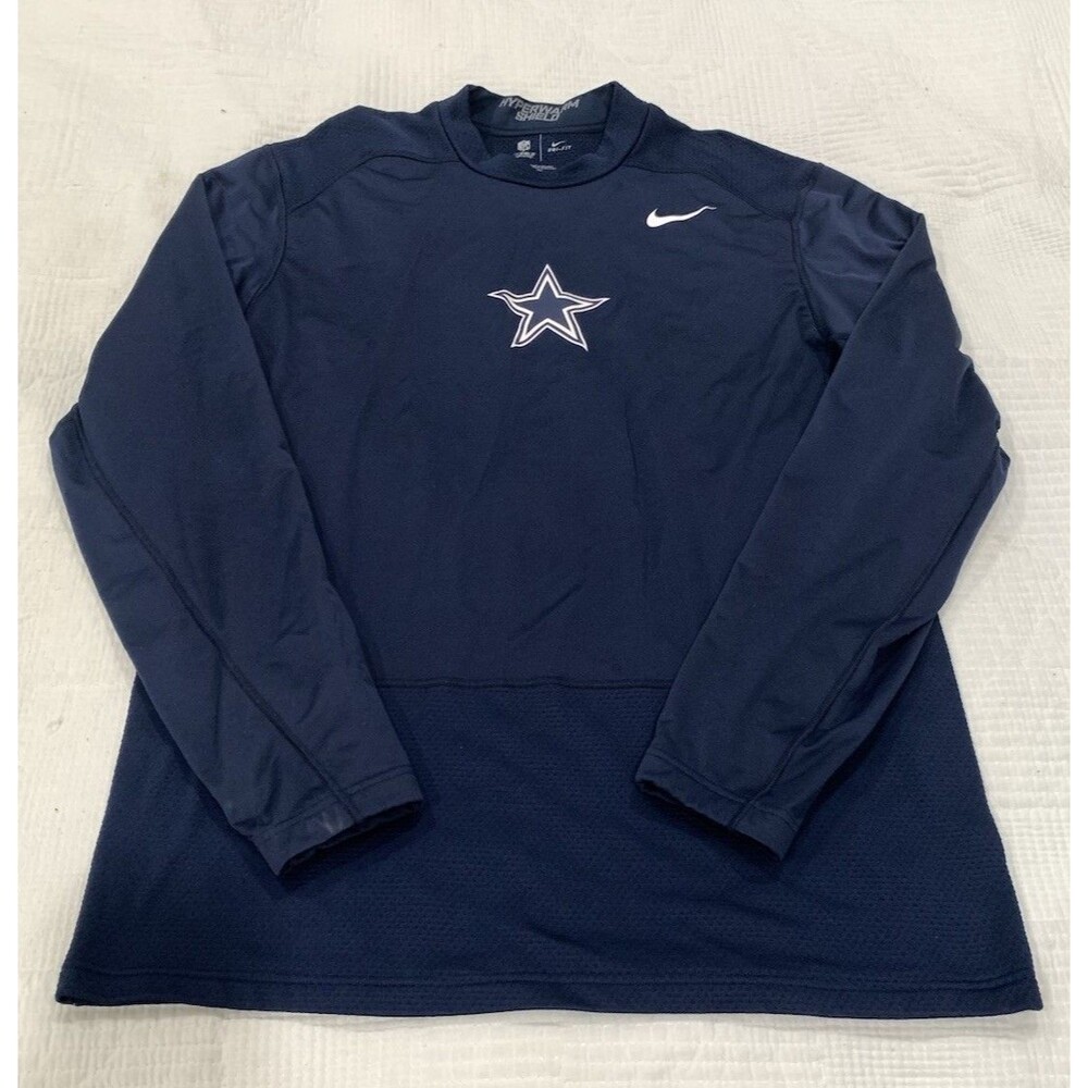 Dallas Cowboy On Field Dri-Fit XXL Player-Issue Nike Hyperwarm Shield Long Slv